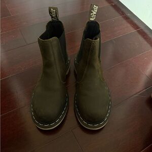 Dr. Martens Dark Brown Leather Boots ARBOR BOOT